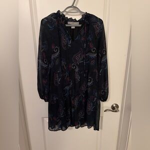 Lark + Grey Paisley Dress. Size small